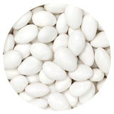 White Jordan Almonds, 2 Pound Jordan Almonds Bulk Bag, White Candy, Wedding Candy Favors, Events & Holidays