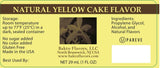 Bakto Flavors Baking Line, 1-ounce Bottles, Pack of 3 - White Cake Batter, Yellow Cake, and Carrot Cake