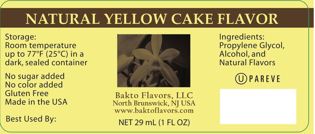 Bakto Flavors Baking Line, 1-ounce Bottles, Pack of 3 - White Cake Batter, Yellow Cake, and Carrot Cake
