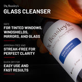 Dr. Beasley's Glass Cleanser for Autos - Extra Strength, pH Balanced, Cuts Through Messes, No Streaking or Residue, Enhanced Clarity, Fast Dry, 12 Fl