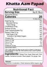 SMIBZE Natural Khatta Aam Papad 100 GM (Pack of 1) SMIBZE