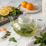 Tiesta Tea - Lean Green Machine, Loose Leaf, Light Citrus Green Tea, Premium Loose Leaf Blend, Medium Caffeinated, Brews Up to 50 Cups, 4 Ounce