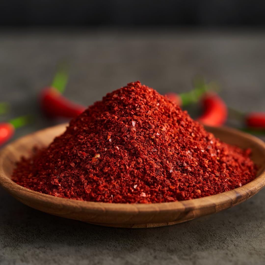 Olive & Vine Red Bell Pepper Powder, Sweet & Vibrant, For Seasoning & Sauces, Rich Tradition, Authentic Taste, For Global Recipes (3.86 Ounce)
