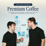 Seek Mold Free Coffee - Low Acid Coffee - Certified Organic Clean Coffee - Non-GMO 100% Arabica Ground Coffee - Third Party Tested For Mycotoxins