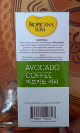 Tropicana Slim Avocado Coffee 4-ct, 56 gram (1 box)