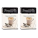 ProtiFit - High Protein Decaf Cappuccino Drink Mix,15g Protein, Low Calorie, Low Carb, Low Fat, Low Sugar, Cholesterol Free, Ideal Protein Compatible