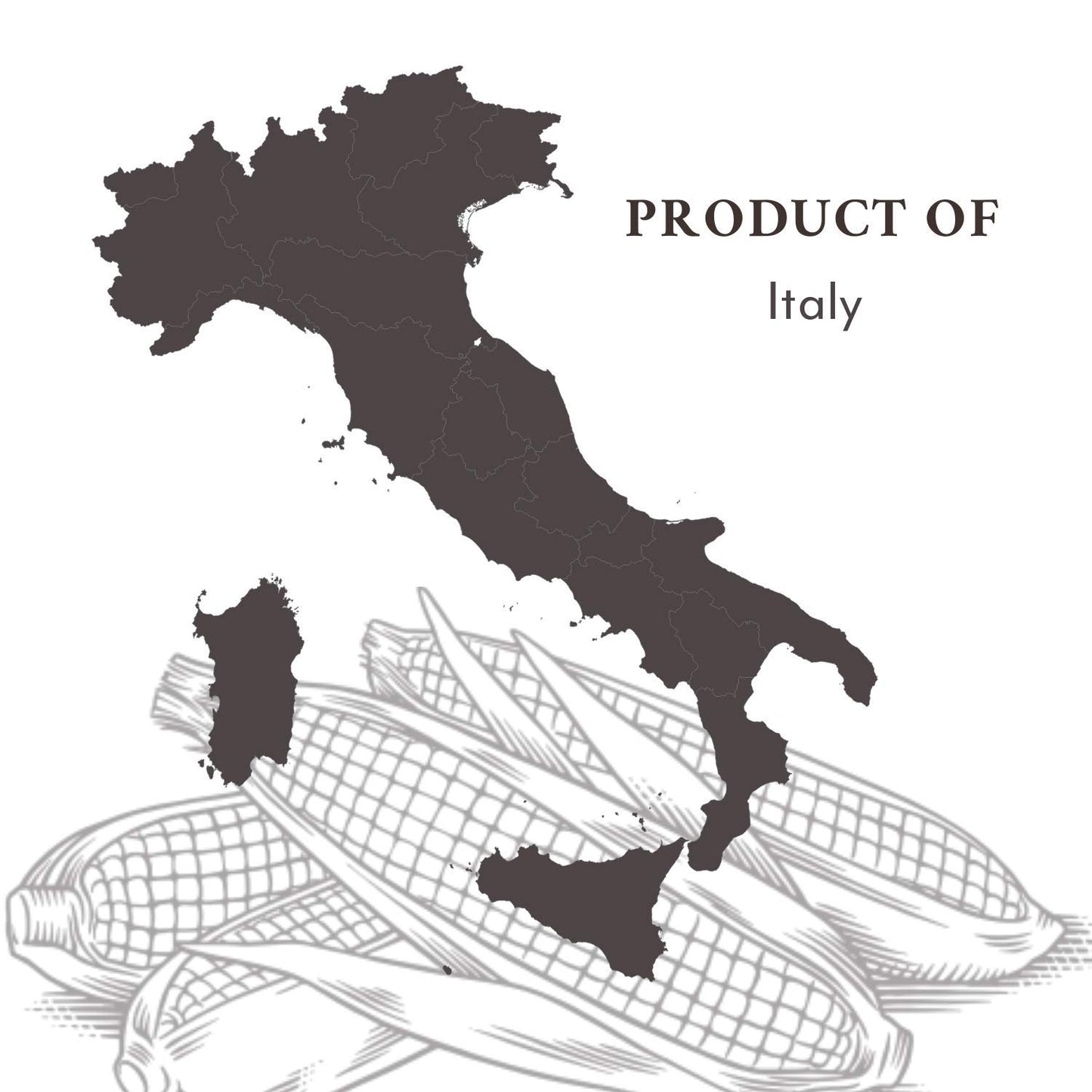 Roland Foods Medium Grain Yellow Polenta from Italy, 5 Lb Bag