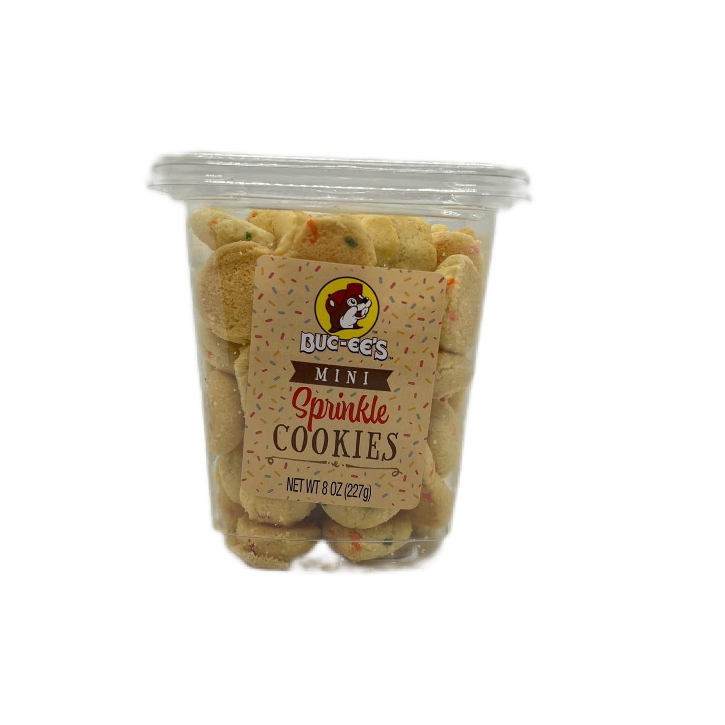 Buc-ee's Mini Cookies - Sprinkle - Cookie Treats Snacks