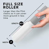 Flint Plus XL Retractable Lint Remover & Pet Hair Roller for Clothes - Refillable & Reusable Lint Roller with 140 Extra Sticky Tear-Off Sheets - Value