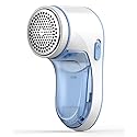 Fabric Shaver, Lint Remover for Clothes, Effectively and Quickly Remove Pills, Sweater Shaver with Stainless Steel 3-Leaf Blades and Safety Lock