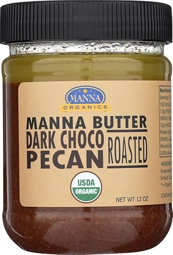 Manna Organics - Manna Butter Dark Chocolate Roasted Pecan - 12 oz.