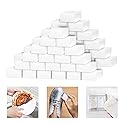 100 Pack Magic Sponges Eraser for Cleaning, Premium Reusable Melamine Sponge Scrubber Foam Cleaning Pads for Kitchen Dishes, Bathtub, Baseboard, Shoes