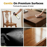 AprYew Beeswax Wood Polish Spray, 2026 New Bee Wax Furniture Polish and Cleaner Natural Wood Polish Spray for Living Rooms,Kitchens,Wood Furniture