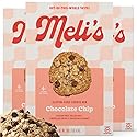 Meli’s Choco-Lot Gluten Free Cookie Mix, High Protein Baking Mix with Natural & Milk Chocolate Chips, Chocolate Chunks & Rolled Oats, Easy Bake Oven Mixes for Sweet Treats, 16oz Box,3-Pack