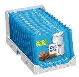 Ritter Sport Alpine Milk Chocolate, 3.5 Ounce Bar, 12 Pack 100% certified Sustainable Cocoa