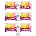 Nik L Nip Nik-L-Nip Wax Bottles Mini Drinks Candy (6) packs of 4 bottles each 1.39 Oz-Total of 24 Bottles
