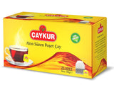 ÇAYKUR Black Tea Bags, Alt?n Suzen Turkish Tea, Individually Wrapped Cup Brew Bags, Bright Red Color, Best Turkish Loose-Leaf Flavor, 25 Tea Bags (50g