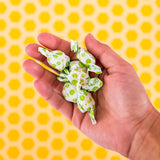 USDA Organic Matcha Ginger Tummydrops, Gluten Free & Vegan, 33 Individually Wrapped Drops in a Resealable Bag