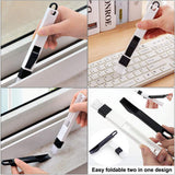 5Pcs Crevice Cleaning Brush Set, Hard Bristle Grout Brush for Window Track, Tile Lines, Sink Corners, Small Gaps, Bottles & Blinds