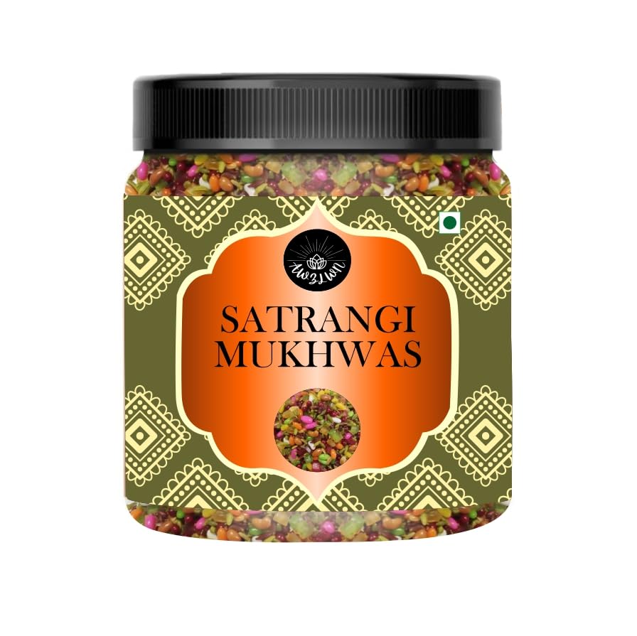 AWZLWN Natural Satrangi Mukhwas 1.76 OZ (50 GM) | Set oF 1 | AWZLWN
