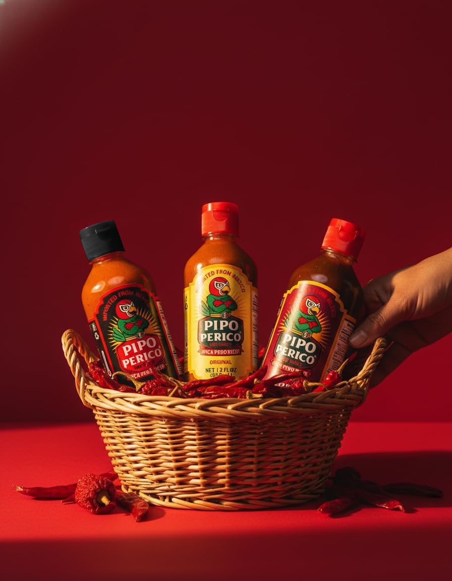 Pipo Perico Mexican Hot Sauce Sampler Pack