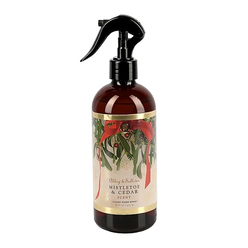 Abbey & Sullivan Room Spray, Mistletoe Cedar, 16 oz
