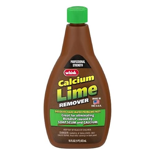 Whink 070275351169 Calcium Lime Remover, clear, 16 Oz