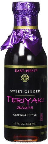 EastWest Fat-Free Sweet Ginger Teriyaki Sauce, 12 Ounce (Pack of 6)