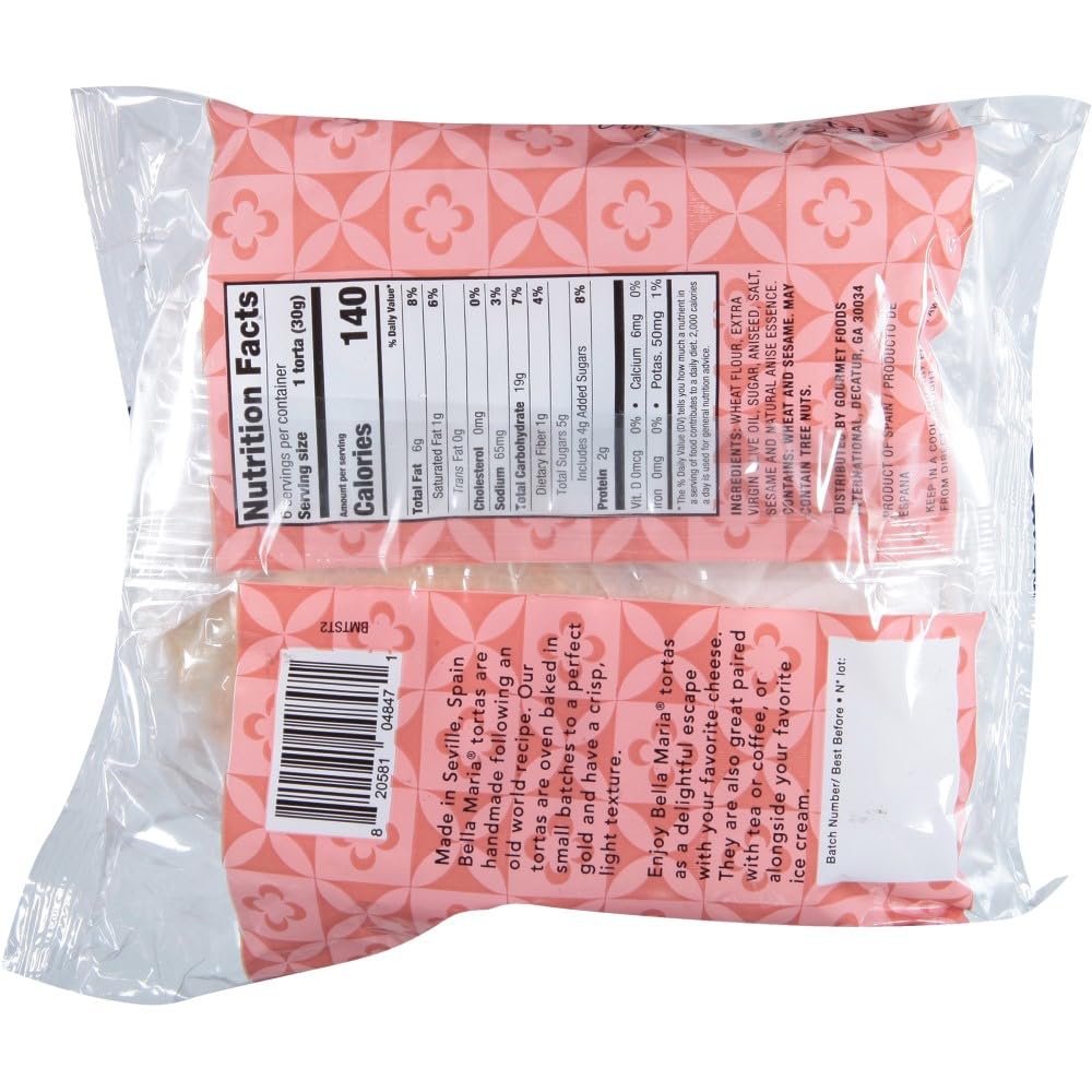 Traditional Spanish Tortas (4 pack)
