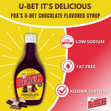 Fox's U-Bet Original Chocolate Flavor Syrup, 22 Ounce (Pack of 2)