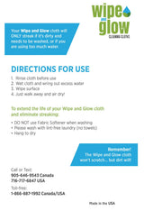 Wipe and Glow Cleaning Cloth (5)