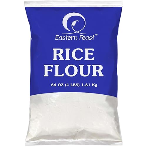 Eastern Feast - Rice Flour, 1.81 kg (4 LB), Product of USA, Gluten Free