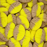 1 Pound BUBS Banana Toffee Caramel Ovals - Swedish Candy - Sweet Gummies - Packaged Fresh