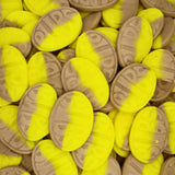1 Pound BUBS Banana Toffee Caramel Ovals - Swedish Candy - Sweet Gummies - Packaged Fresh