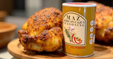 MAZ African-Cajun Seasoning, All Purpose, Natural Spice Blend, No Salt, No MSG, 4.5 oz, Blend of African & Cajun Spices, Delicious, Flavorful Herbs