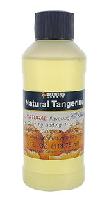 Natural Tangerine Flavoring Extract - 4 oz.
