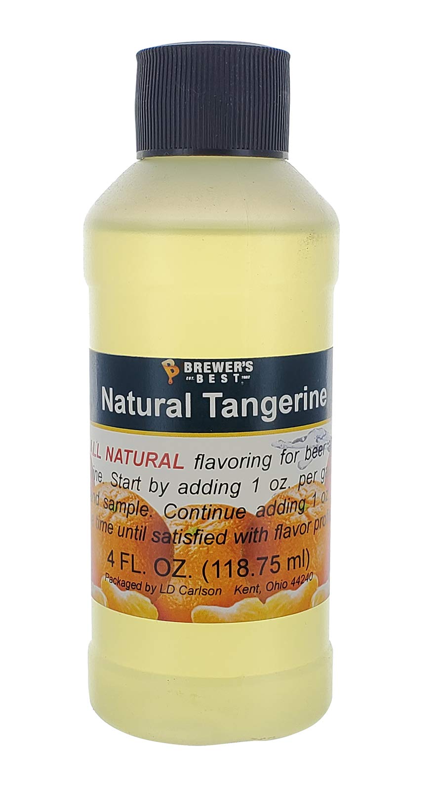 Natural Tangerine Flavoring Extract - 4 oz.
