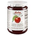 D’arbo All-Natural Sour Cherry Fruit Spread, 16 oz | Crafted Tradition | Pure Fruit Flavor No Artificial Preservatives-Ensuring a Naturally Sweet