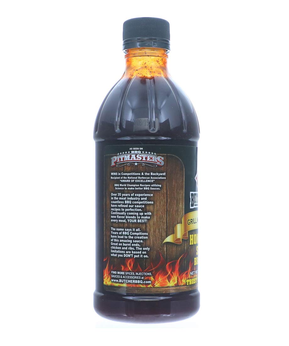 Butcher BBQ Home Style Sweet Grilling Sauce | World Championship Winning Formula | Smoky Spicy Barbeque Sauces Seasoning & Marinade
