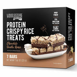 Protein Crispy Rice Treats, 15g Protein, 3g-7g Net Carbs, Low Carb, Fluffy, Soft, Chewy, Gluten Free, High Fiber, Keto-Friendly, No Aftertaste