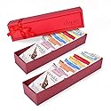 Chuao Chocolatier Taste the Joy Mini Gourmet Chocolate Bar Gift Box | Milk and Dark Chocolate Variety Sampler |16 Mini Bars (0.39 oz each)
