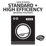 Amazon Basics Concentrated Liquid Laundry Detergent, Hypoallergenic, Free of Perfumes & Clear of Dyes, High Efficiency, 110 Loads, 82.5 Fl Oz