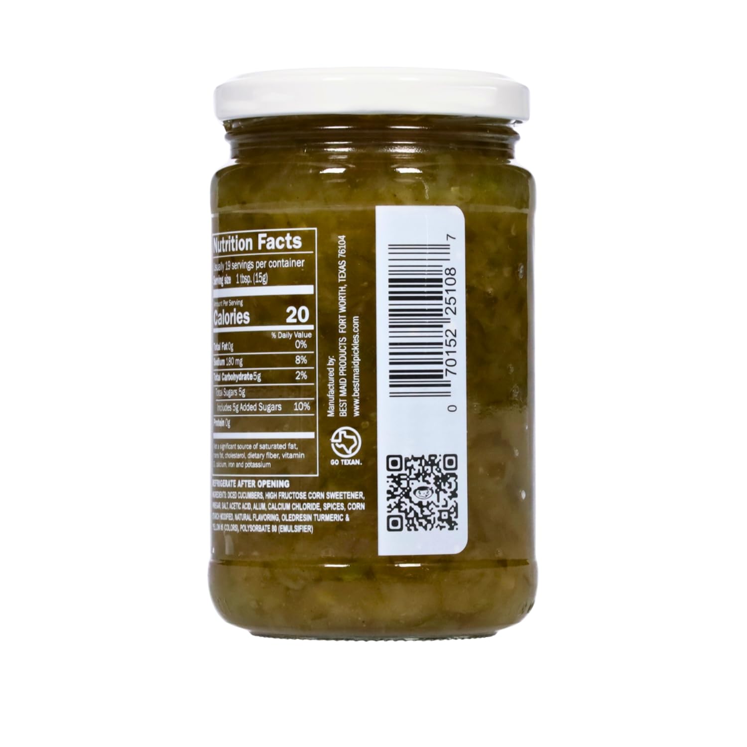 Best Maid Products Pickle Relish 10 Ounce 3 Packs - Sweet, Dill, Jalapeno Sweet, or Jalapeno Mustard (Sweet Relish)
