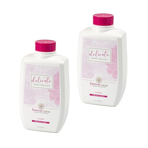 FOREVER NEW Granular Detergent Powder - Delicate Laundry Care Wash - Original Scented 64 oz. (32 oz. 2 Pack)