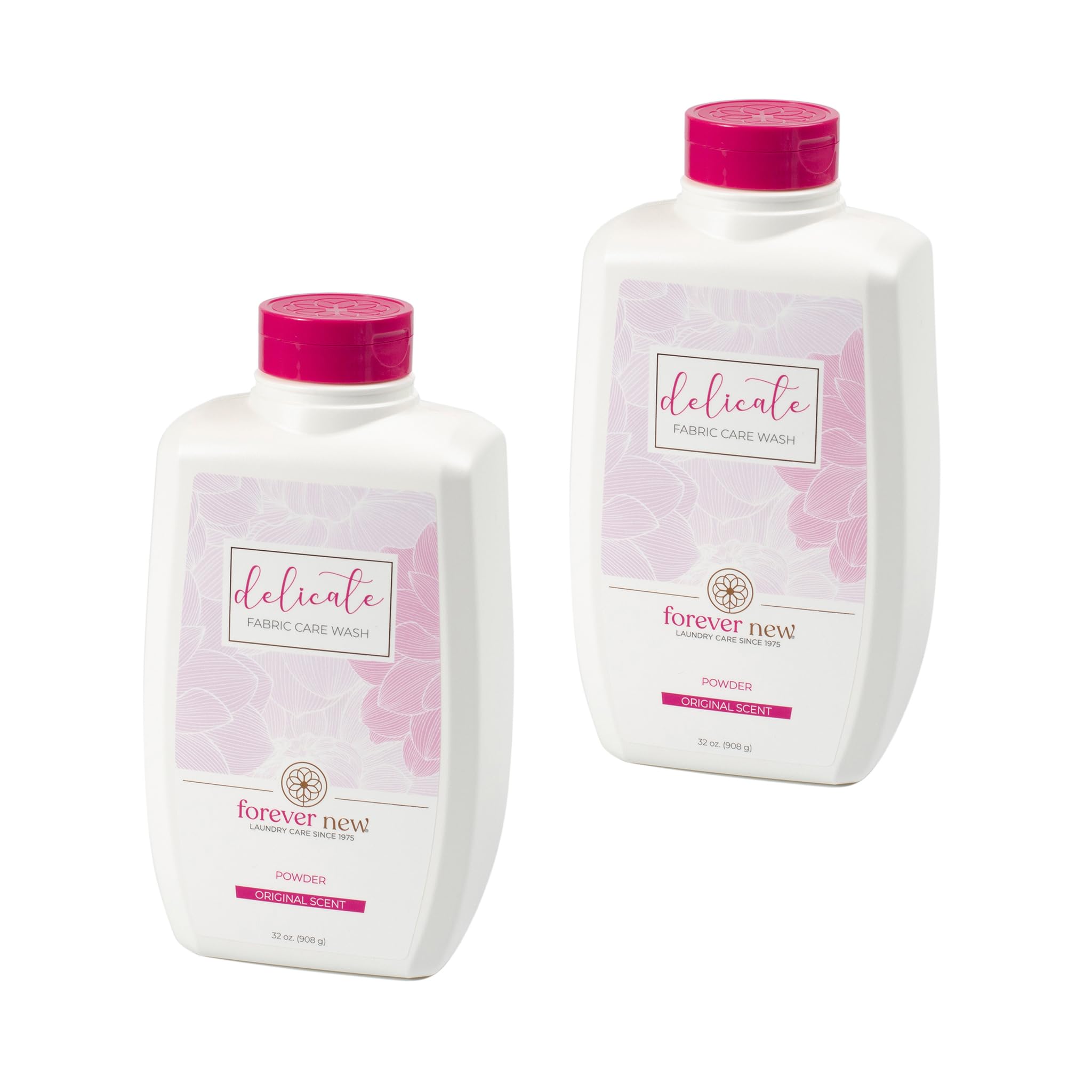 FOREVER NEW Granular Detergent Powder - Delicate Laundry Care Wash - Original Scented 64 oz. (32 oz. 2 Pack)