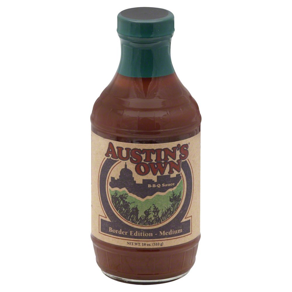 Austins Own, Sauce Bbq Border Edtn, 18 OZ (Pack of 12)12