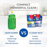 O-Cedar System Easy Wring Spin Mop & Bucket with 3 Extra Refills with Citrus and Lavender Pacs (Variety Pack)