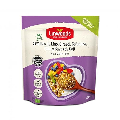 LINWOODS Sunflower Pumpkin & Chia Seeds, 425 GR