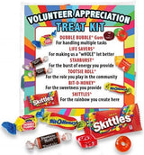 Volunteer Appreciation Treat Survival Kit (50 kits per pack) Gifts for National Volunteer Week