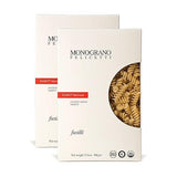 Monograno Felicetti Kamut Fusilli Pasta Italian Organic Non-GMO 17.6oz (500g) 2 Pack